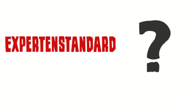 Was ist eigent­lich ein Exper­ten­stan­dard?