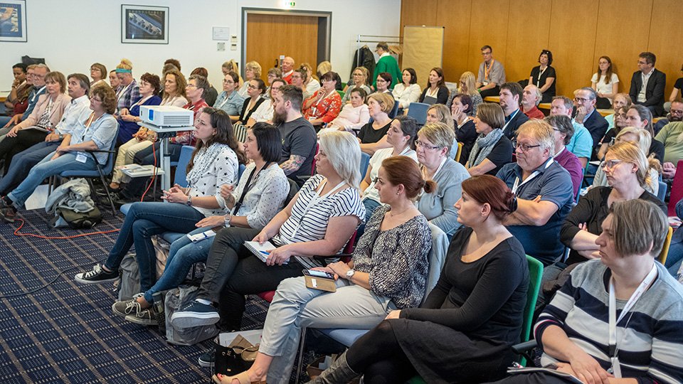 Das Satellitensymposium der BGW "Gewalt und Aggression managen? – Beispiele und Anwendung in der betrieblichen Praxis" auf der 12. Pflegefortbildung des Westens.