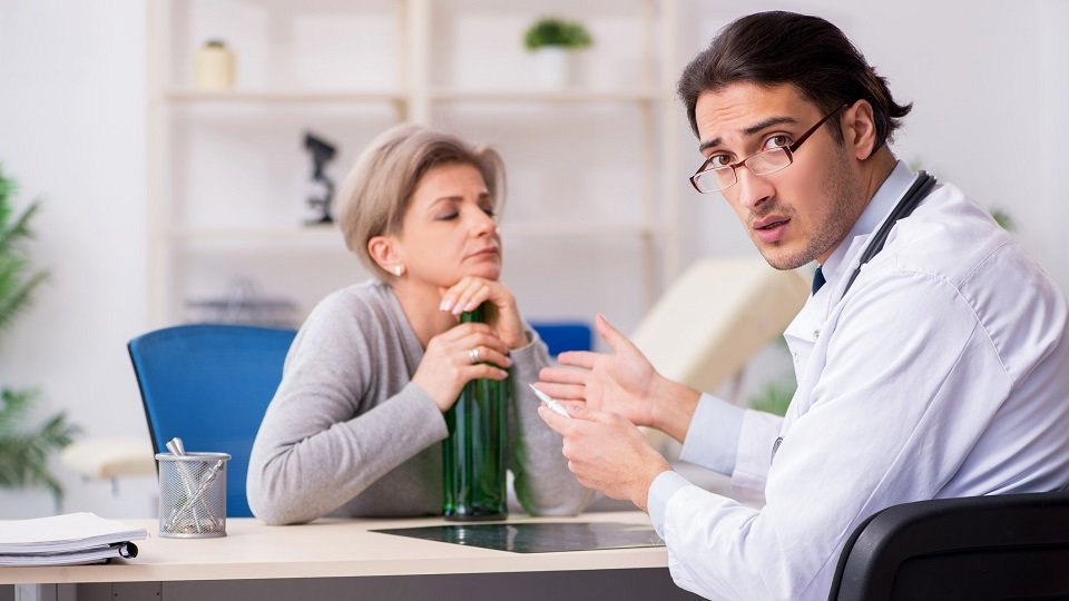 Alkoholisierter Patient in der Sprechstunde