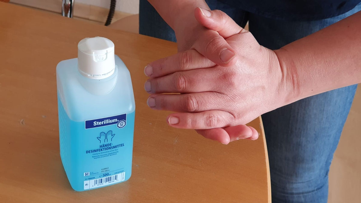 Händedesinfektion