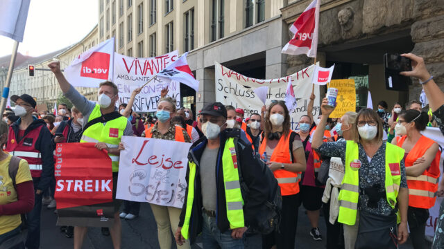 Pflege­streik geht in die nächste Runde