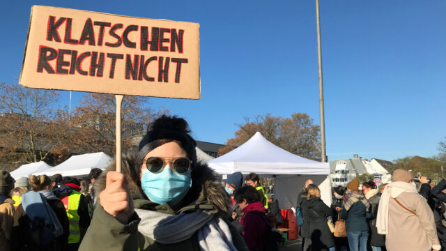 Streiks an NRW-Unikli­ni­ken trotz Corona