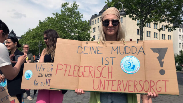 Proteste: „Ich finde es nicht in Ordnung, dass wir mit Leben spielen!“