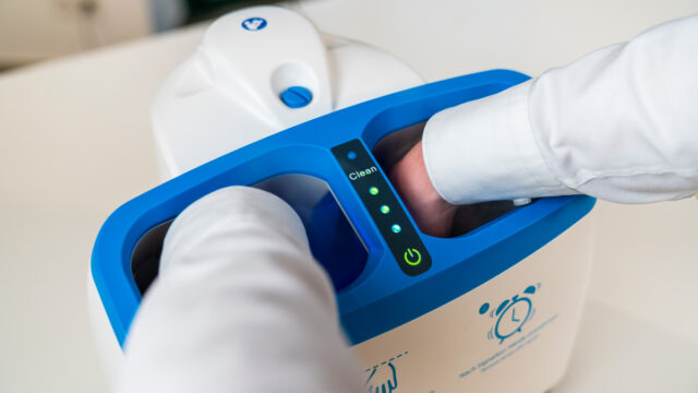 Plasma: Hände­des­in­fek­tion ohne Alkohol!