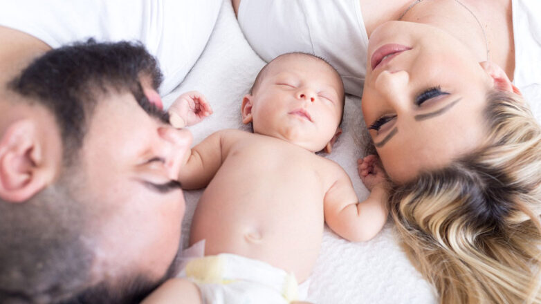 Mutter, Vater, Baby