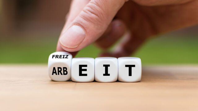 Arbeits­zeit adé, Freizeit juchhe?