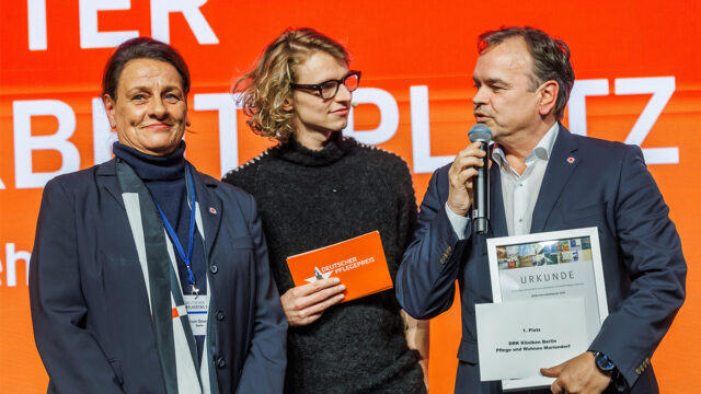 BGW-Gesund­heits­preis: Pflege­ein­rich­tun­gen prämiert!