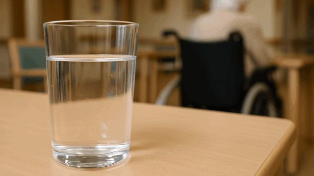 Ins Glas eines Patien­ten gespuckt? Streit über Eintrag in Perso­nal­akte endet vor Gericht!