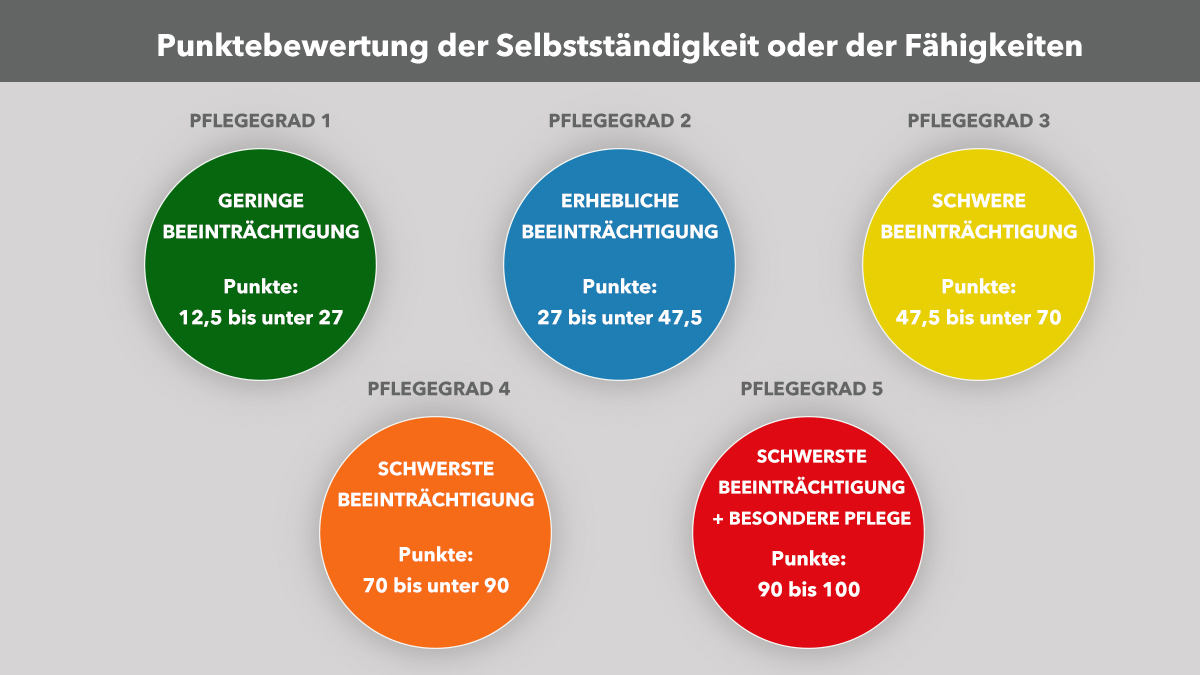 Pflegegrad berechnen